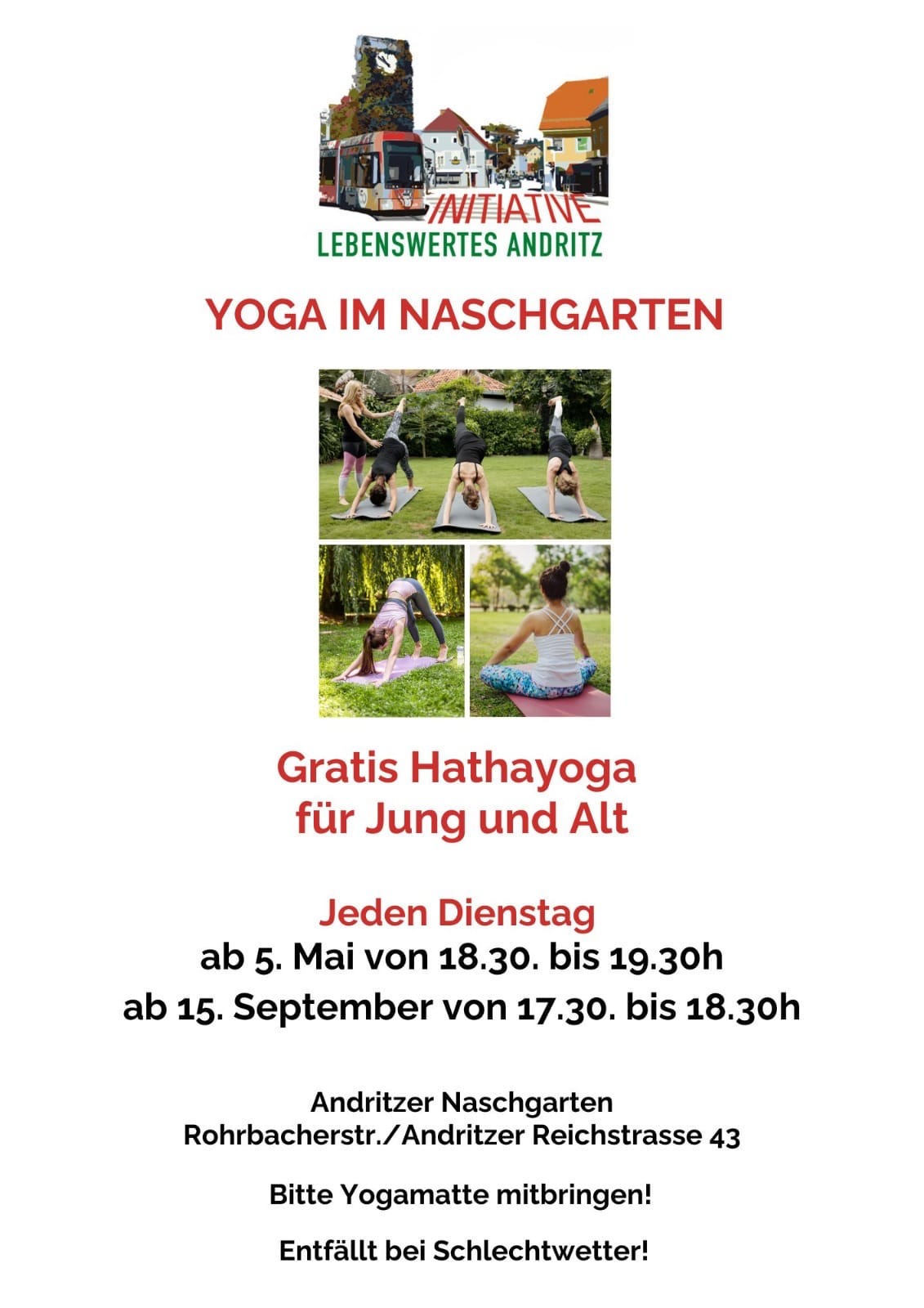 Yoga Naschgarten 2026 Neu